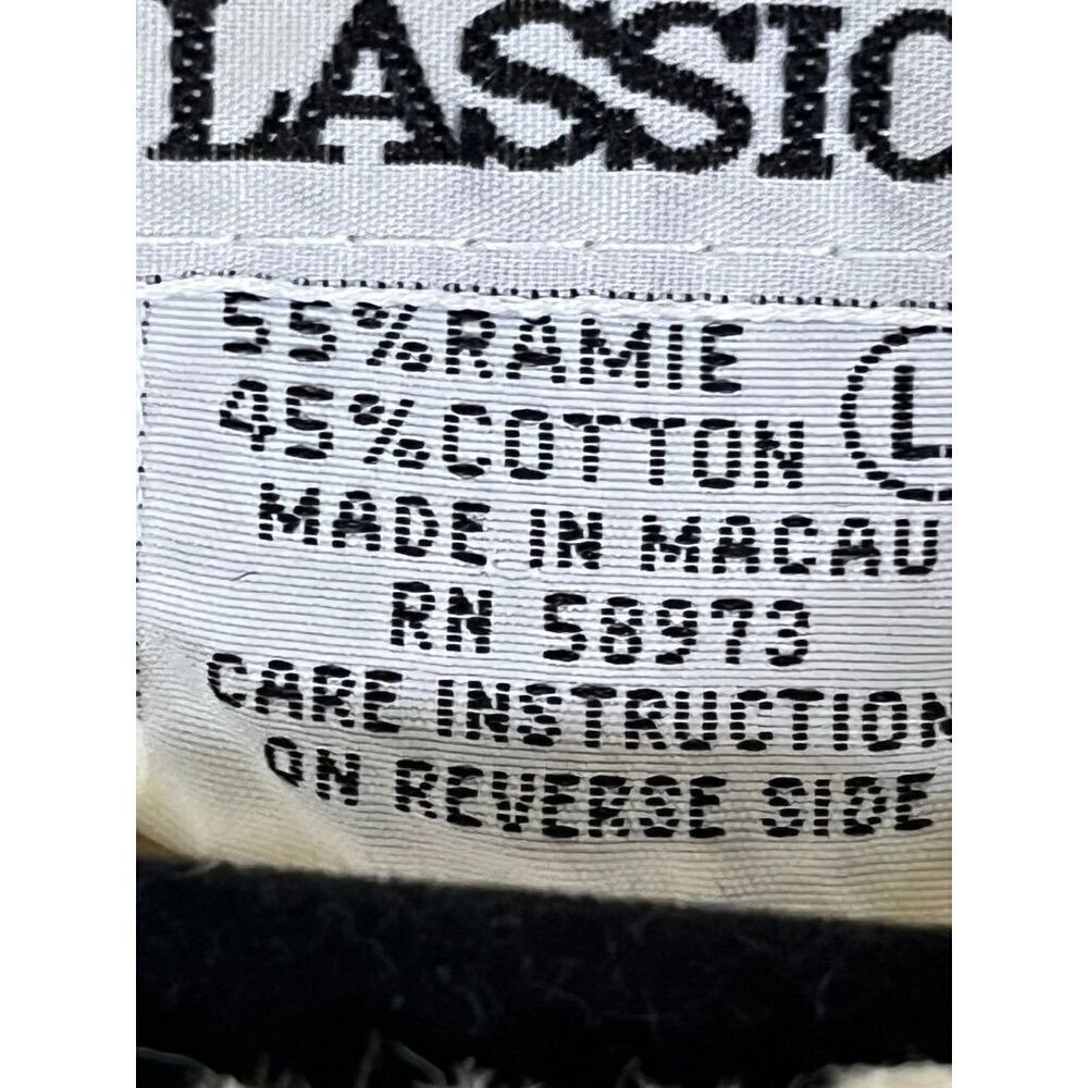 USA Classic Sweater Women L Cream Knit Pullover Neutral Cropped 80s - Picture 7 of 11